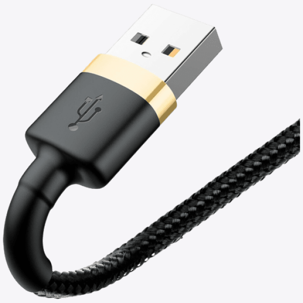 Καλώδιο Baseus Cafule USB-A σε Lightning 1.5A 2 Μέτρα (CALKLF-CV1) - Image 3