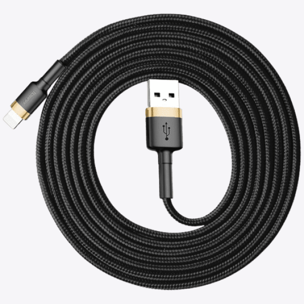 Καλώδιο Baseus Cafule USB-A σε Lightning 1.5A 2 Μέτρα (CALKLF-CV1) - Image 2
