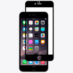 Τζάμι Προστασίας Οθόνης Πλήρης Κάλυψης iPhone 7 / 8 / SE Με Μαύρο Πλαίσιο