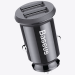 Baseus Φορτιστής Αυτοκινήτου με Δύο Θύρες USB
