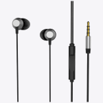 Ακουστικά Remax In-ear Handsfree (RM-512) Μαύρο