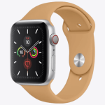 Λουράκι Σιλικόνης Apple Watch 38/40mm Καφέ