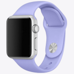 Λουράκι Σιλικόνης Apple Watch 38/40mm Μωβ