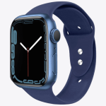 Λουράκι Σιλικόνης Apple Watch 42/44mm Σκούρο Μπλε