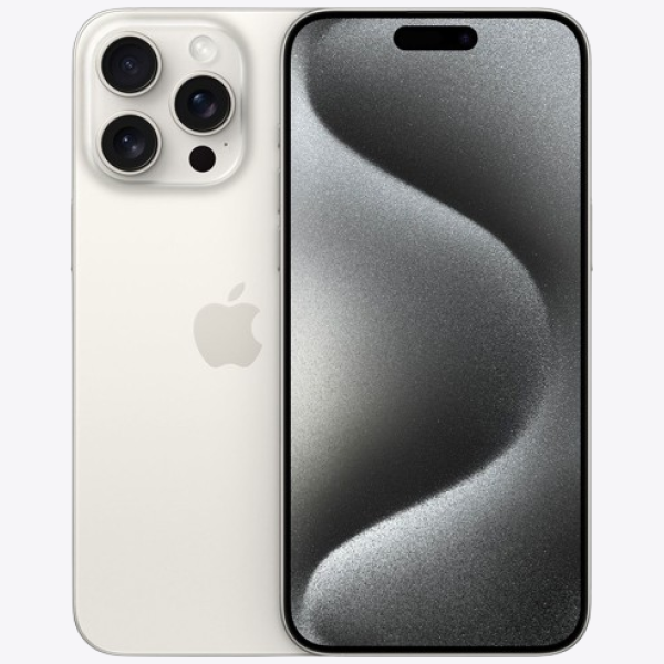 Apple iPhone 15 Pro Max 256GB White Titanium - Image 1